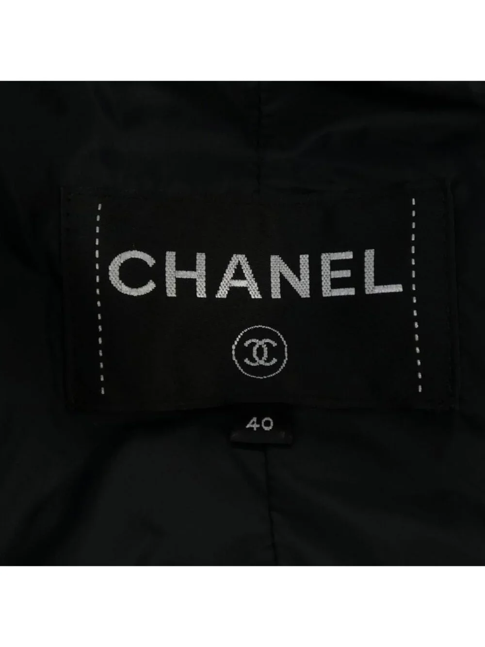 Chanel 18k Coat Black